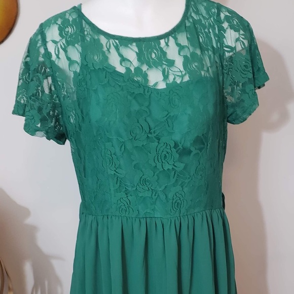 Nemidor Dresses & Skirts - Nemidor Floral Lace Cocktail Dress Size 14 NEW